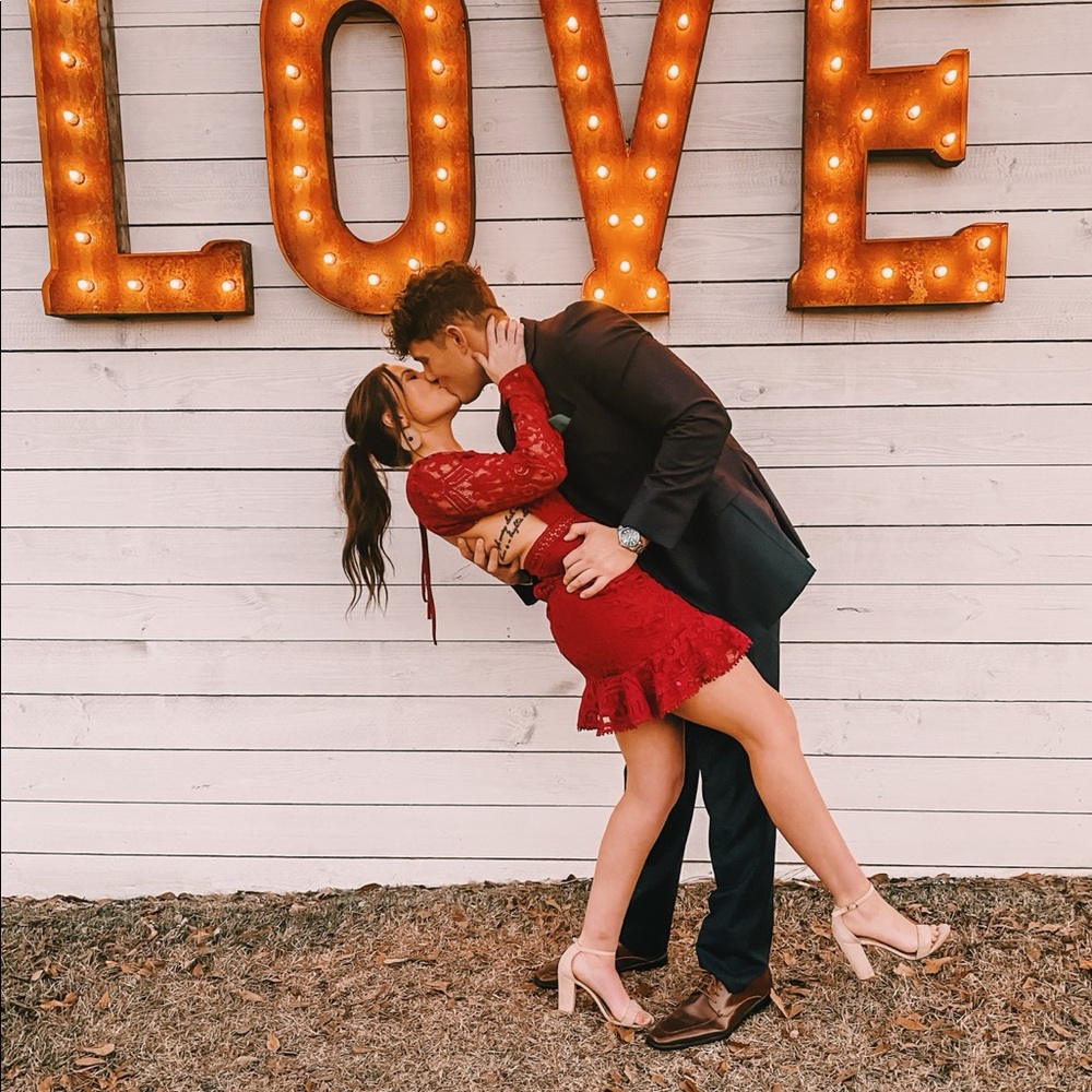 Red Open Back - Medindie Dress